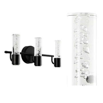 Bolha Minimalist Modern Bubble Acrylic/Iron Integrated LED Vanity Light